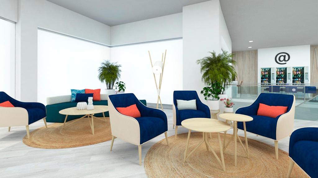 Posezení v ubytování Palmanova Suites by TRH