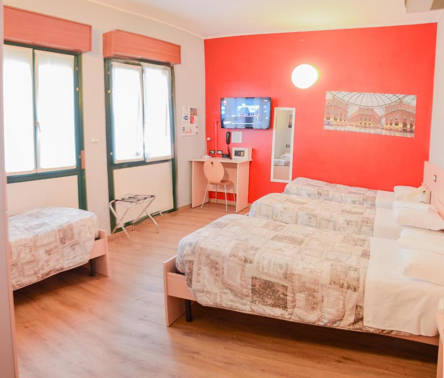 Postel nebo postele na pokoji v ubytování Central Hostel BG