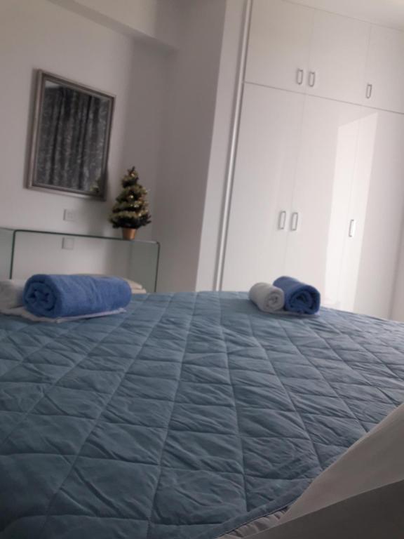 Postel nebo postele na pokoji v ubytování P L Sunorama Beach Garden 302