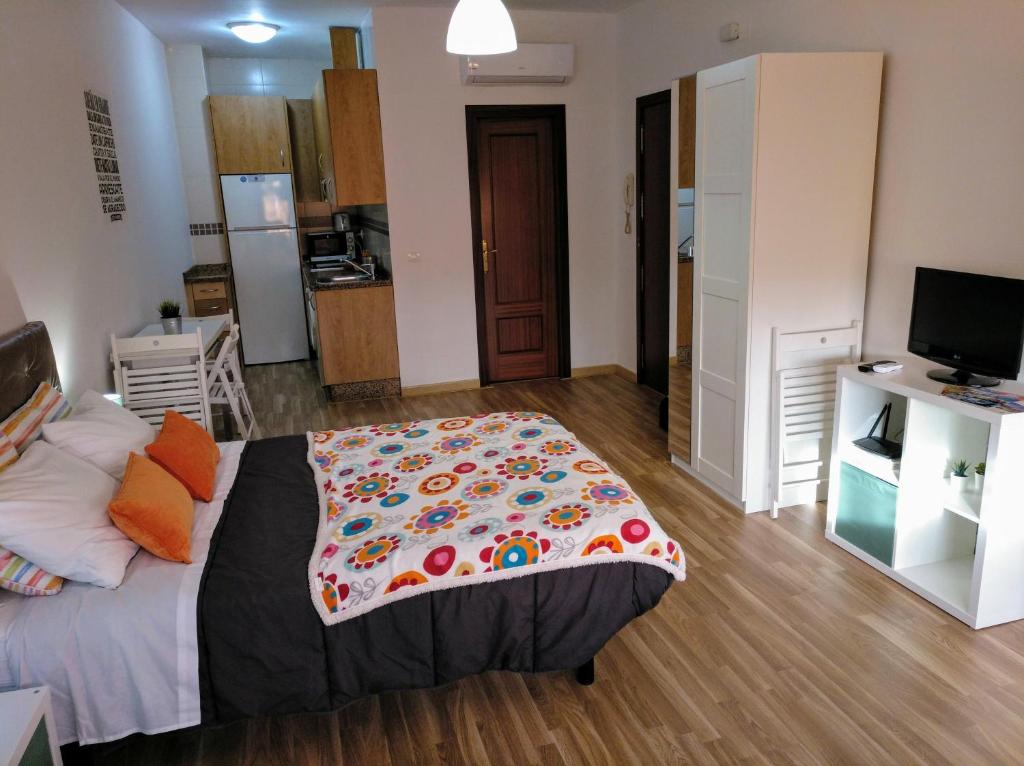 Kuchnia lub aneks kuchenny w obiekcie Apartamento Domingo Lozano
