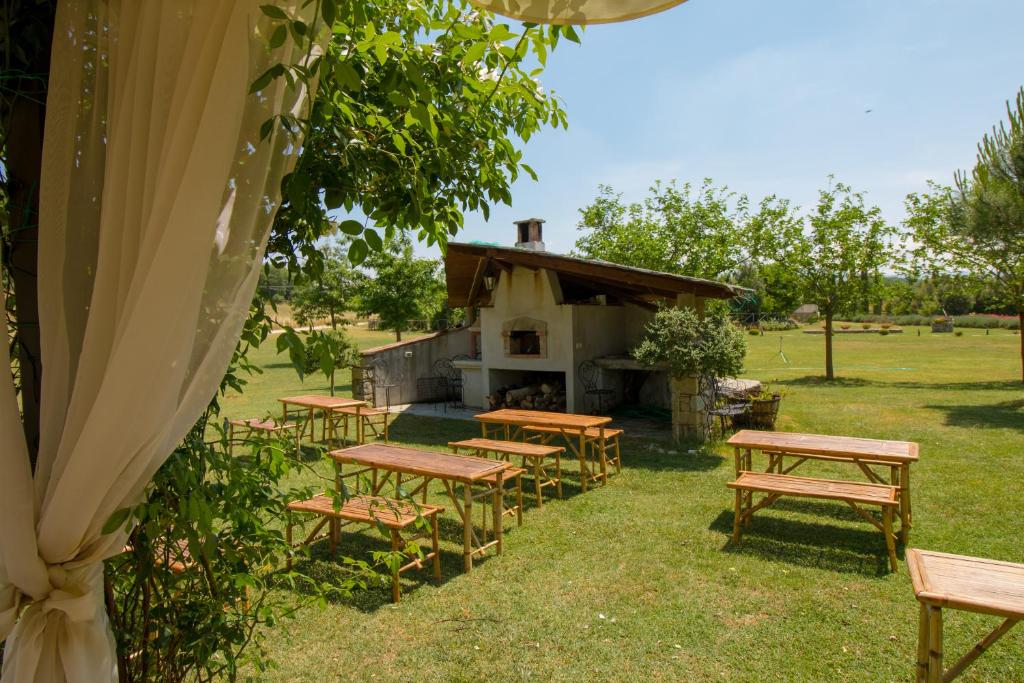Ogród w obiekcie Relais Santa Margherita