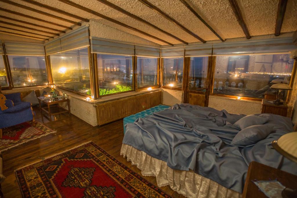 Postel nebo postele na pokoji v ubytování Karlık Evi Hotel - Special Category