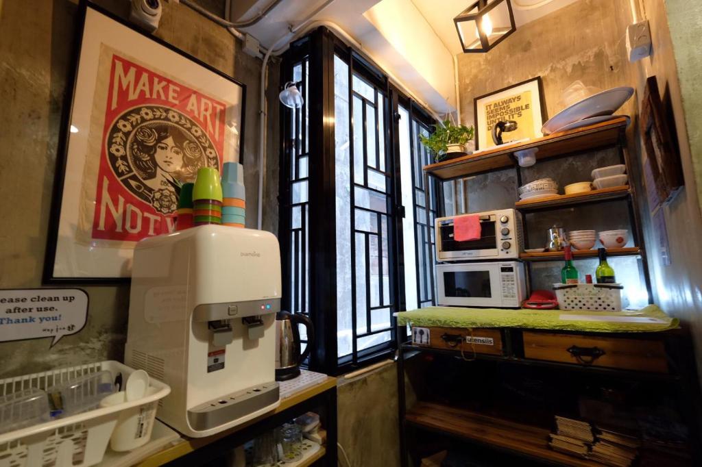 Cucina o angolo cottura di Hop Inn