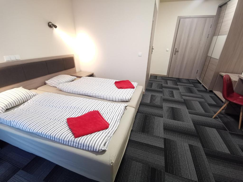 Posteľ alebo postele v izbe v ubytovaní dask resort