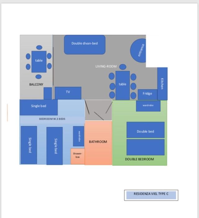 Планировка Residenza Viel