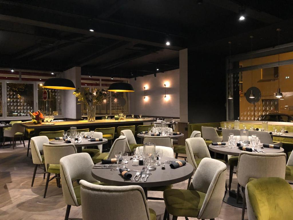 Restaurace v ubytování Hôtel Restaurant Vaillant proche Europapark Rulantica