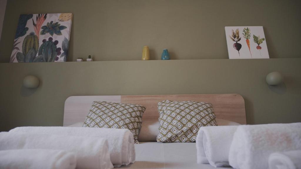 Postel nebo postele na pokoji v ubytování B&B Radici