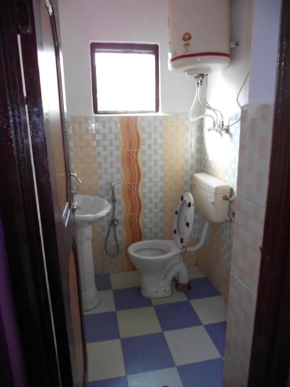Koupelna v ubytování Alamdar guest house