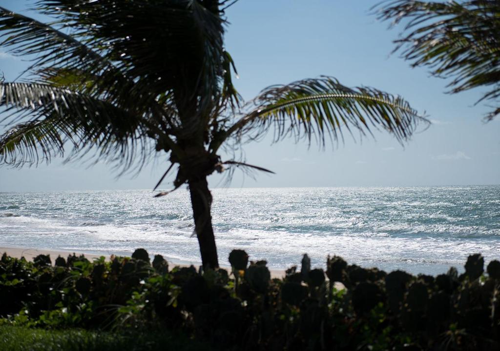  Flat Guarajuba Beira da Praia pé na areia