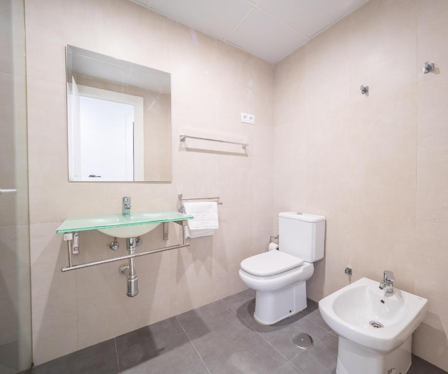 Koupelna v ubytování MALAGUETA SEA VIEW - PREMIUM APARTMENT