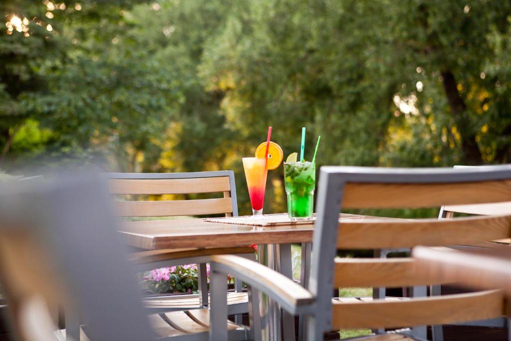 Nápoje v ubytování Kolonna Hotel Rēzekne