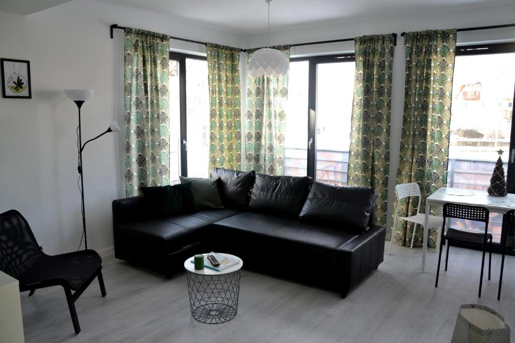 Posedenie v ubytovaní Zielone Apartamenty