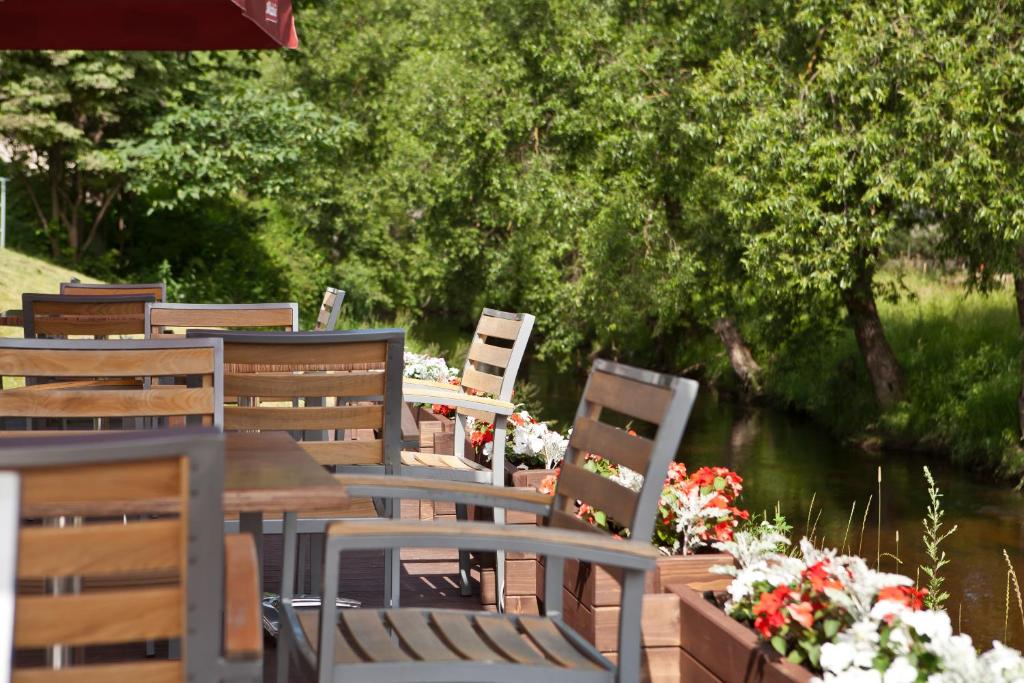Zahrada ubytování Kolonna Hotel Rēzekne