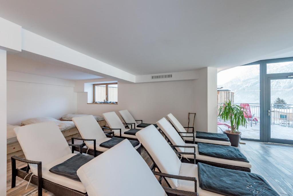 Posezení v ubytování Hotel Burgstein - alpin & lifestyle