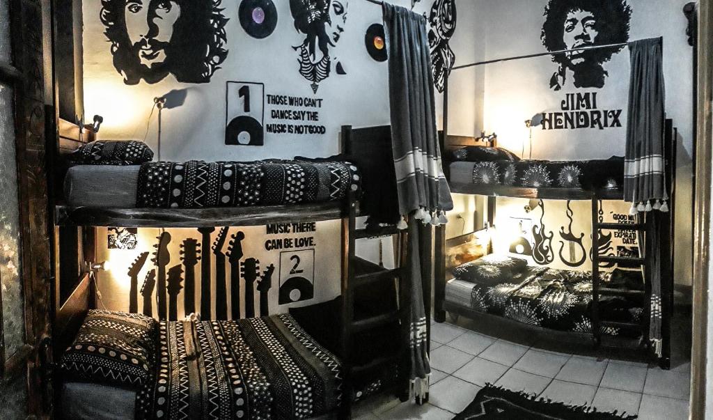 Posezení v ubytování The Chill Art Hostel