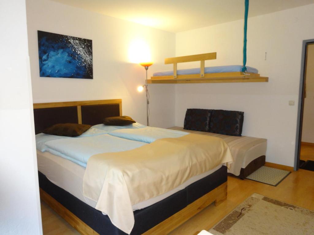 Postel nebo postele na pokoji v ubytování Appartement Schwarzenbacher