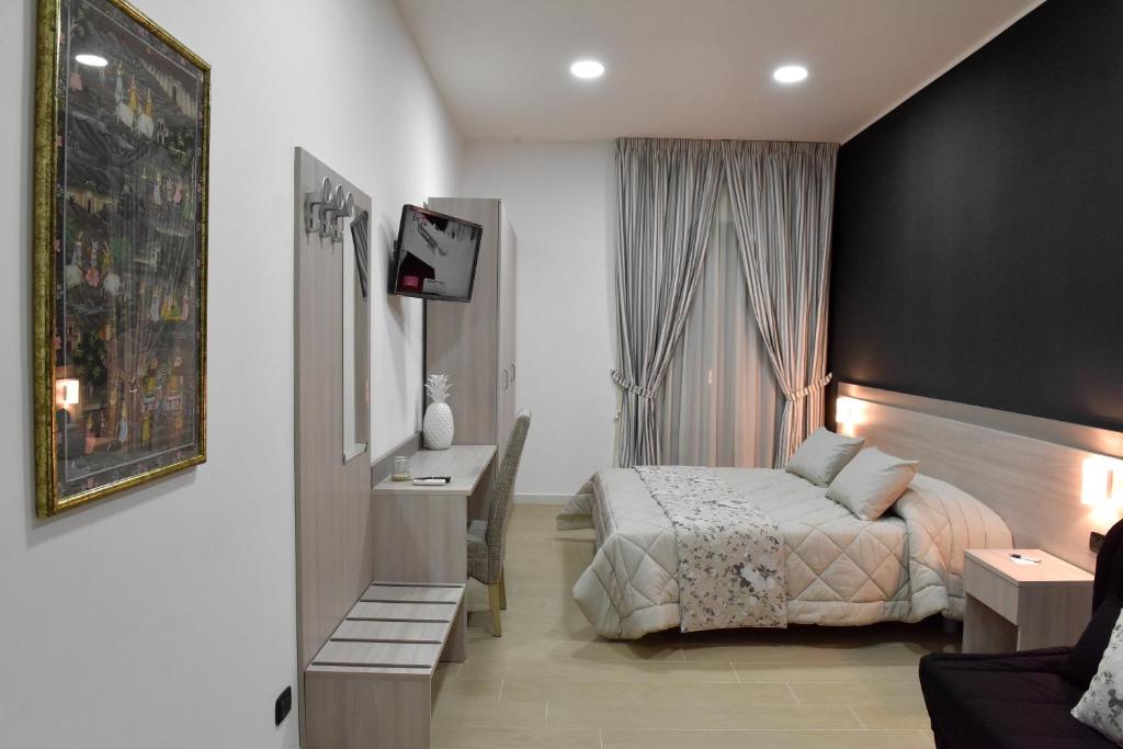 Posteľ alebo postele v izbe v ubytovaní Bed And Breakfast Garibaldi54