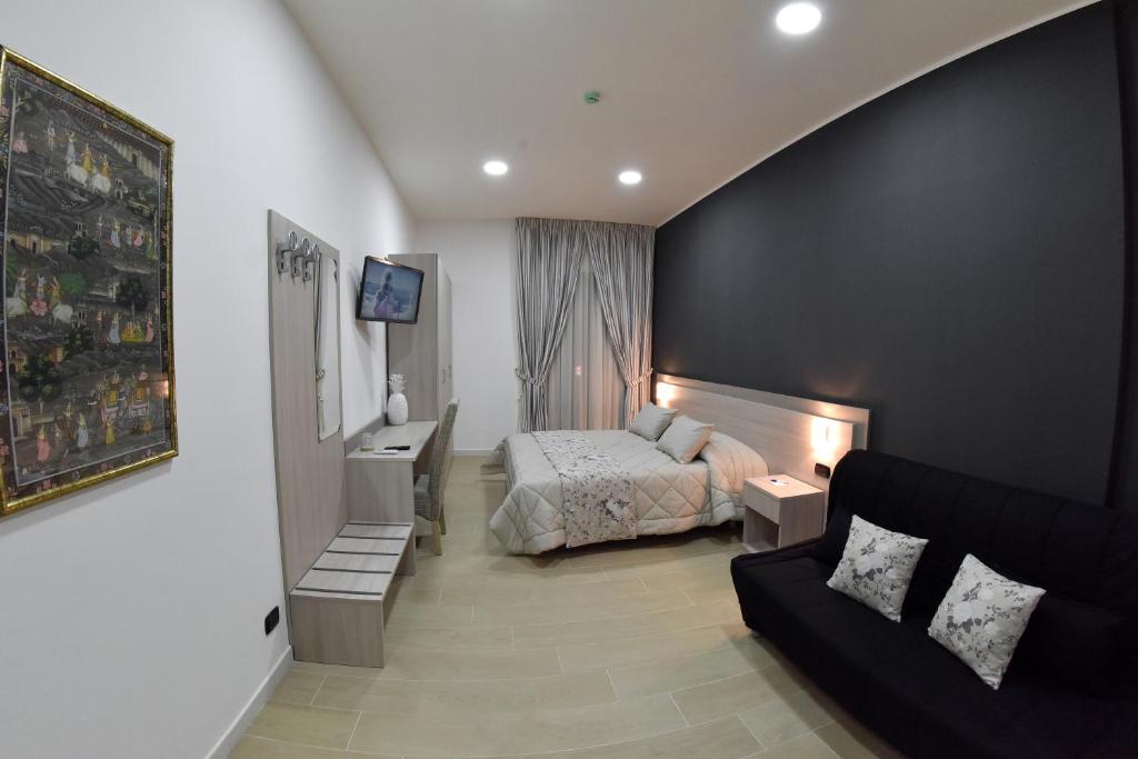 Posteľ alebo postele v izbe v ubytovaní Bed And Breakfast Garibaldi54