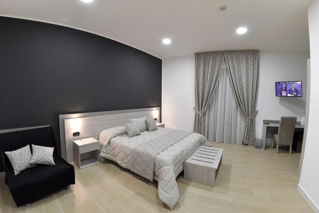 Posteľ alebo postele v izbe v ubytovaní Bed And Breakfast Garibaldi54