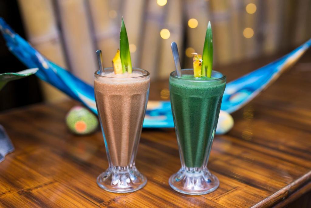 Nápoje v ubytování El Sano Banano Beachside Hotel