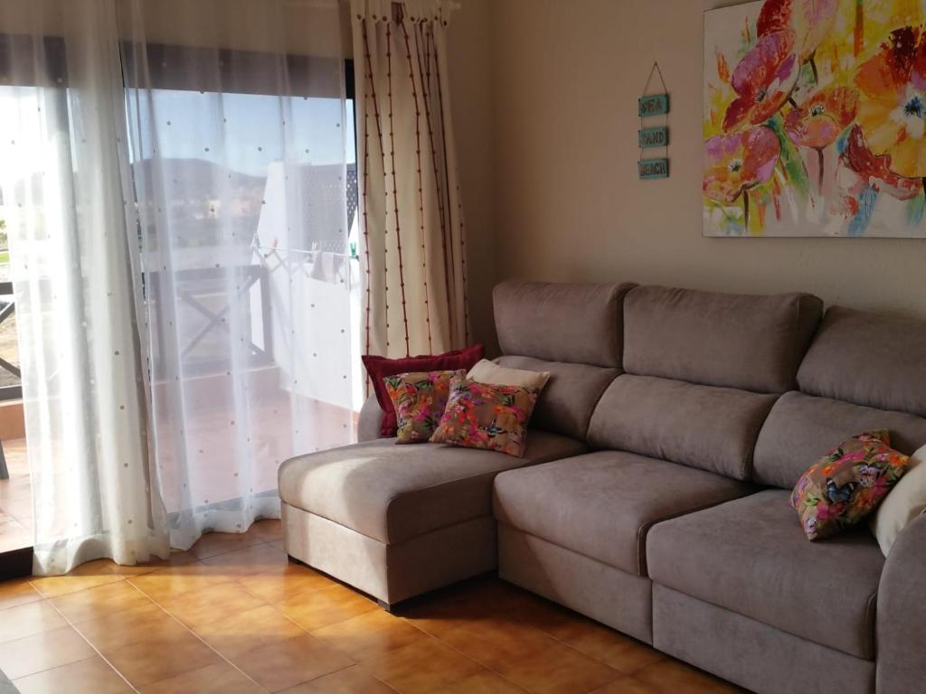 Posezení v ubytování Apartamento Kassir