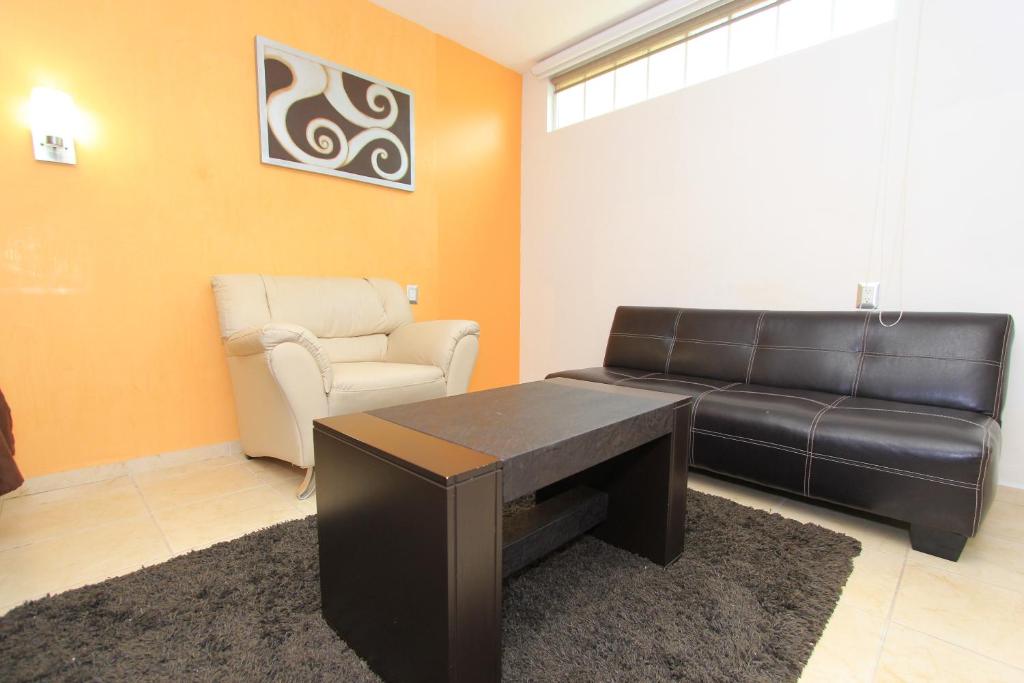 Posezení v ubytování Hotel 5 inn