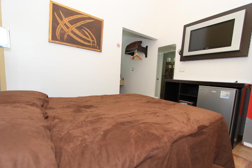 Postel nebo postele na pokoji v ubytování Hotel 5 inn