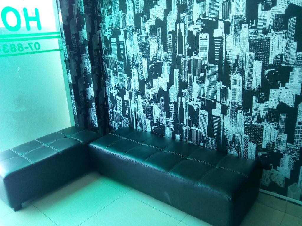 Posezení v ubytování BINKHALED HOTEL