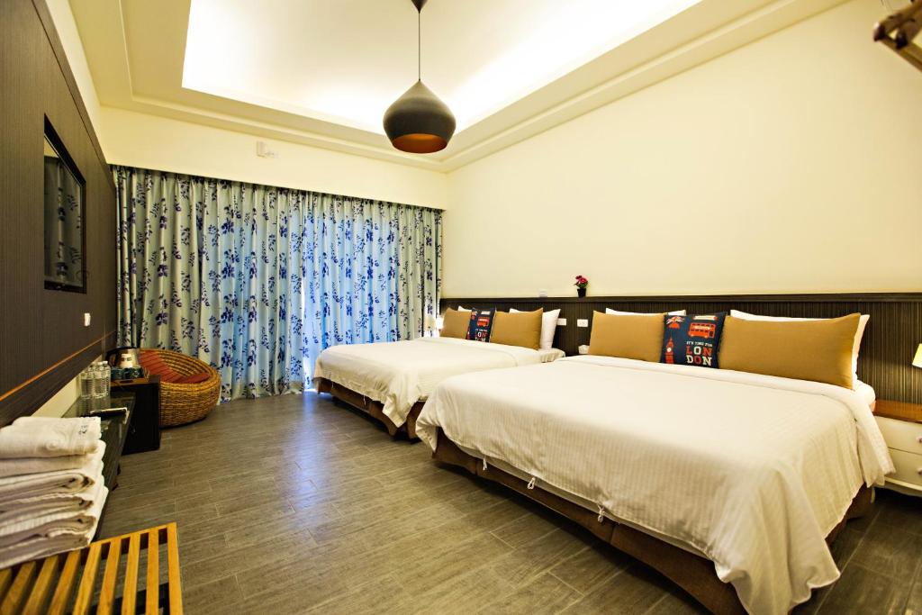 Ai Ruo Mi B&B - Queen Room Met Twee Queensize Bedden