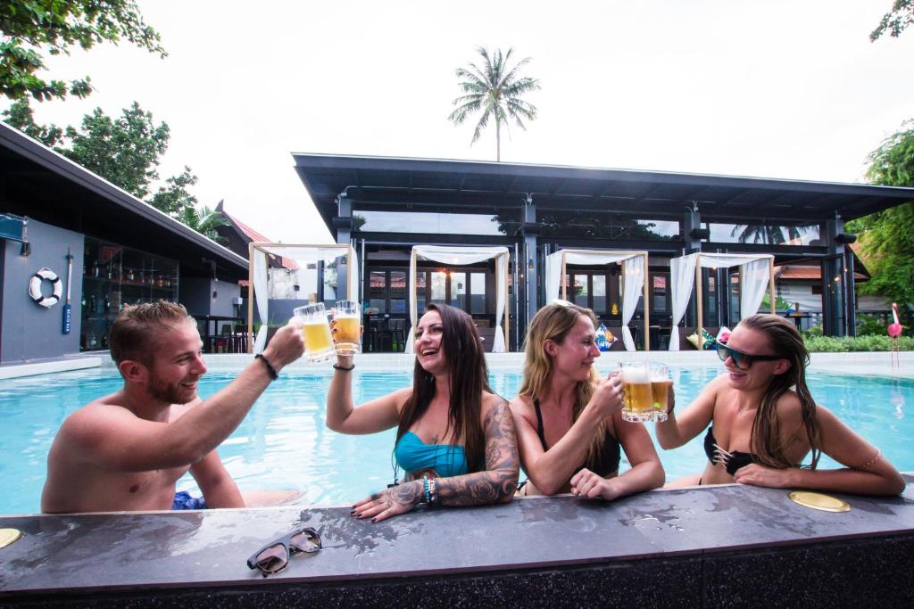 Hosté ubytování Lub d Koh Samui Chaweng Beach - Beachfront & Vibrant Social Vibe