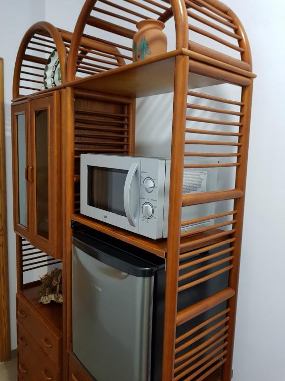 Kuchyň nebo kuchyňský kout v ubytování El Manantial B&B
