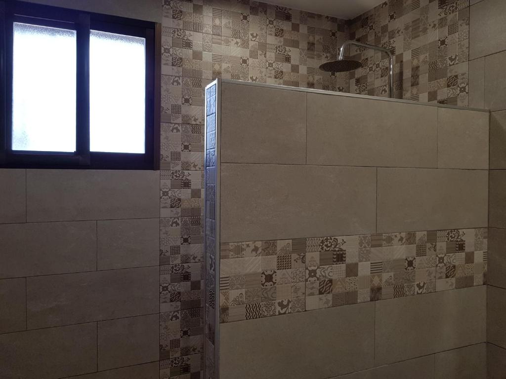 Koupelna v ubytování El Manantial B&B