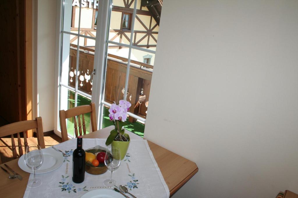 Nápoje v ubytování Hotel Gasthof Schweizerhaus
