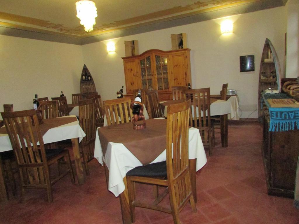 Restaurace v ubytování La Terrazza Mombarone