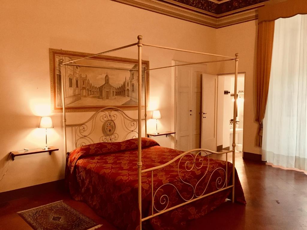 Postel nebo postele na pokoji v ubytování B&B Il Gianduia