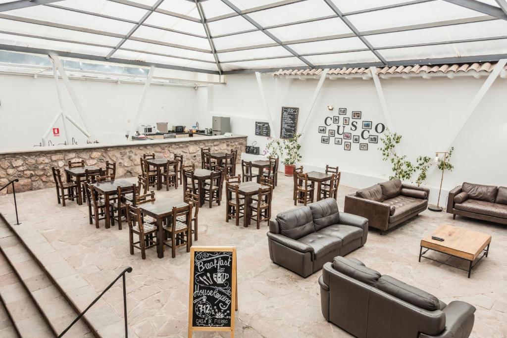 Posezení v ubytování Hotel Casa Fierro Cusco