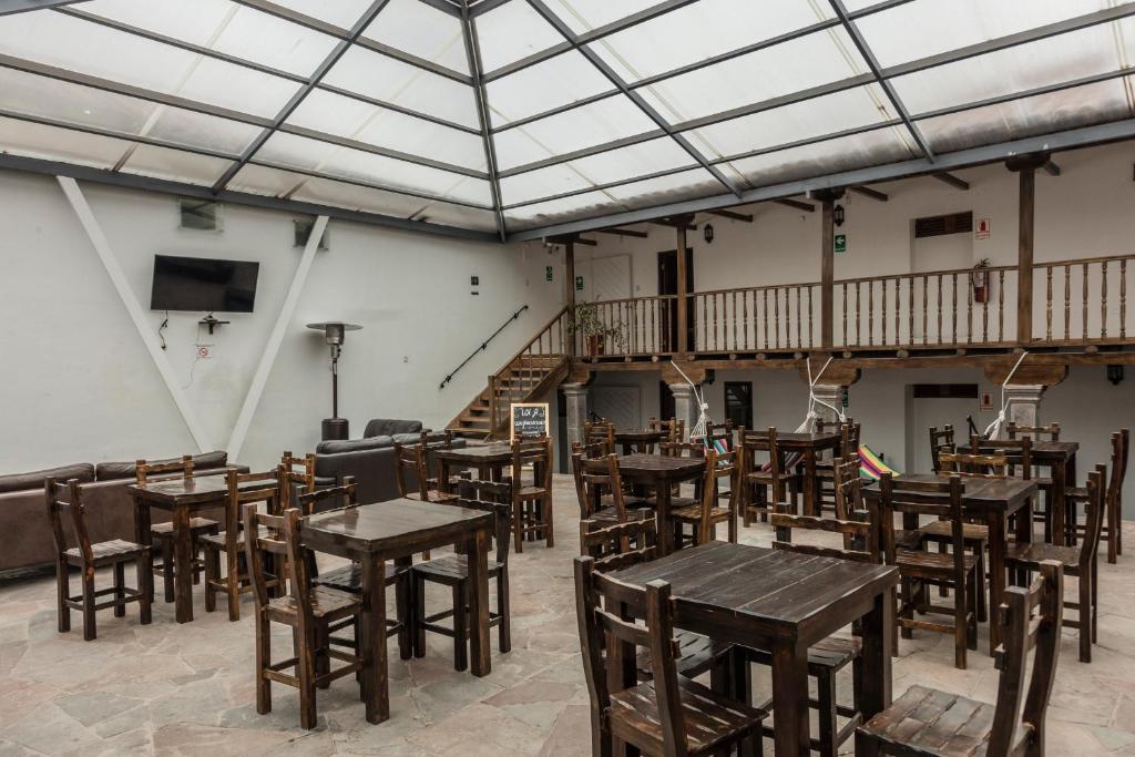 Restaurace v ubytování Hotel Casa Fierro Cusco