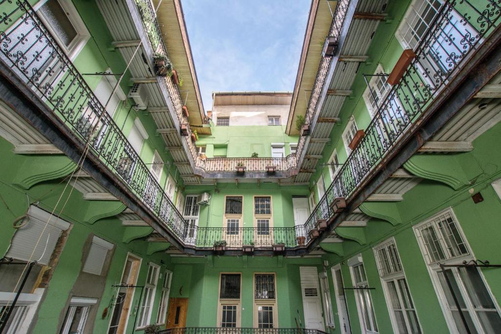 Budova, v ktorej sa apartmán nachádza
