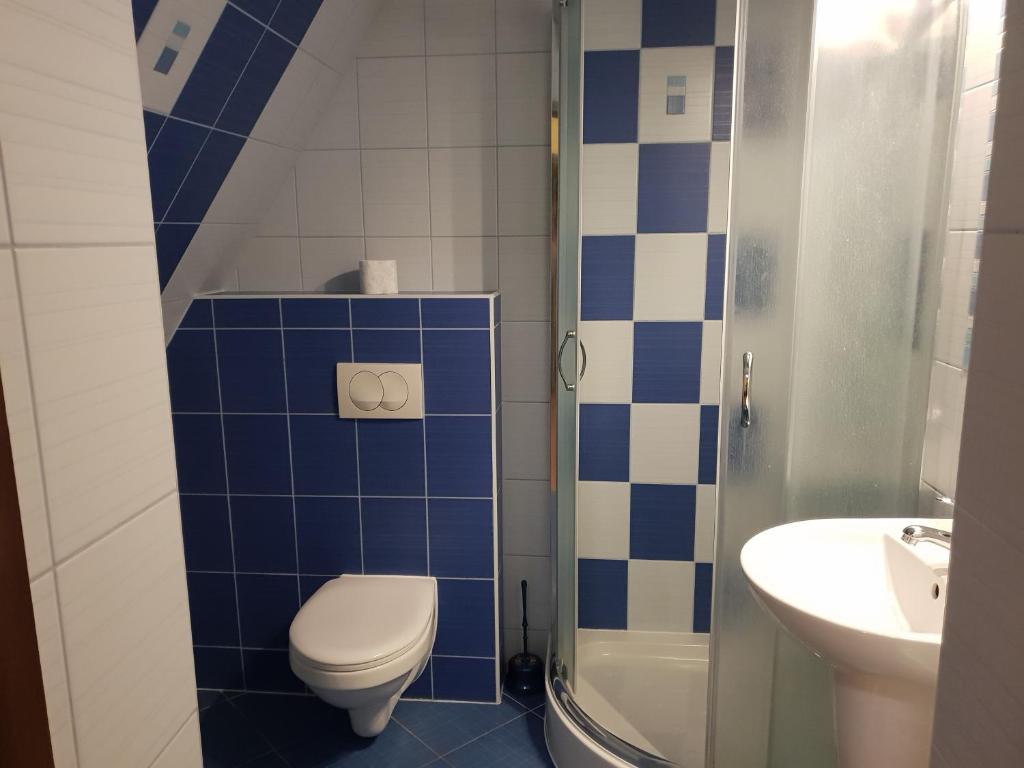 Kúpeľňa v ubytovaní Willa Anda