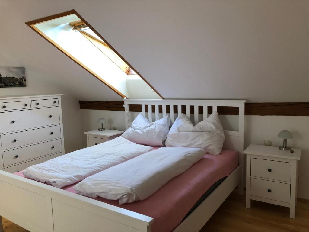 Postel nebo postele na pokoji v ubytování Pension Thainerhof