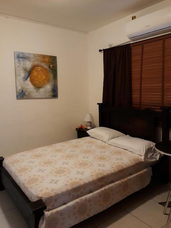 Voodi või voodid majutusasutuse Hostal Compostela Inn toas