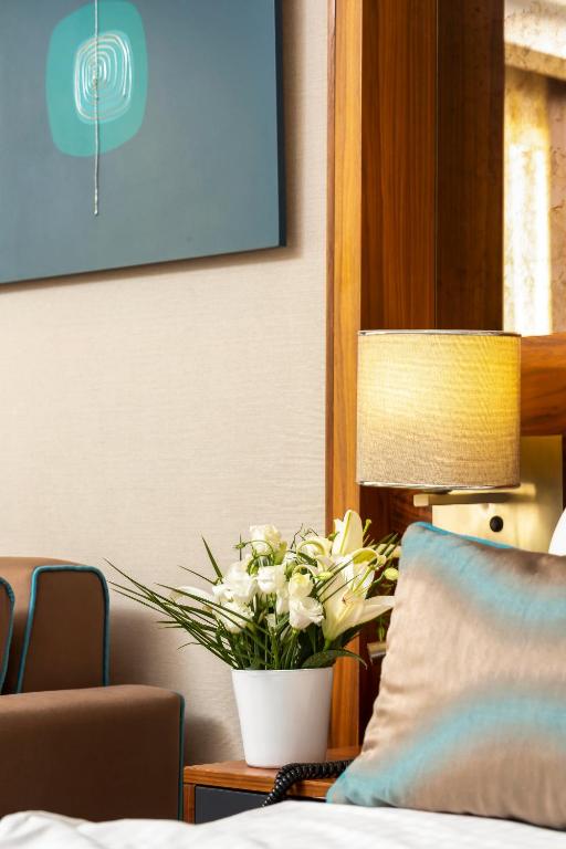Posezení v ubytování Artur Hotel