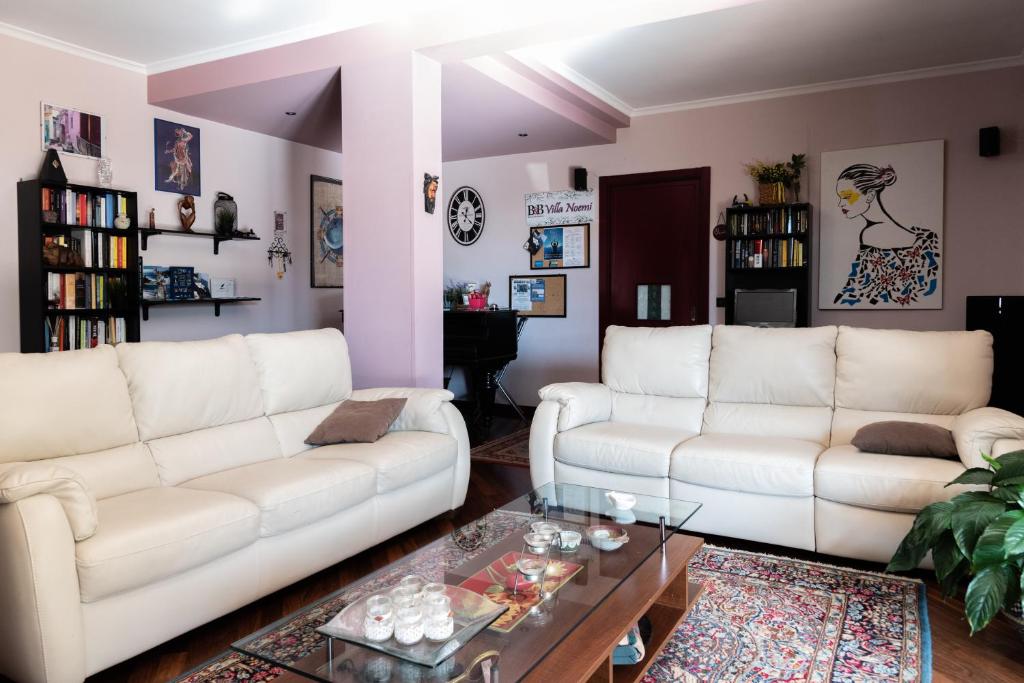 Posezení v ubytování B&B Villa Noemi