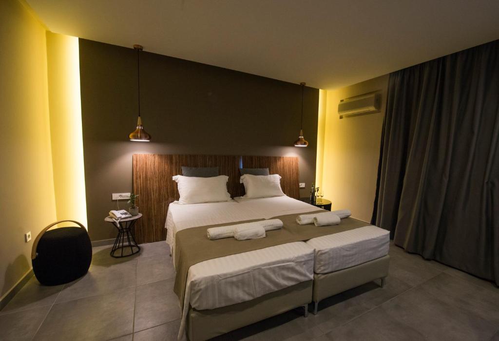 Posteľ alebo postele v izbe v ubytovaní Golden Star Relax Hotel - Adults Only 16 plus