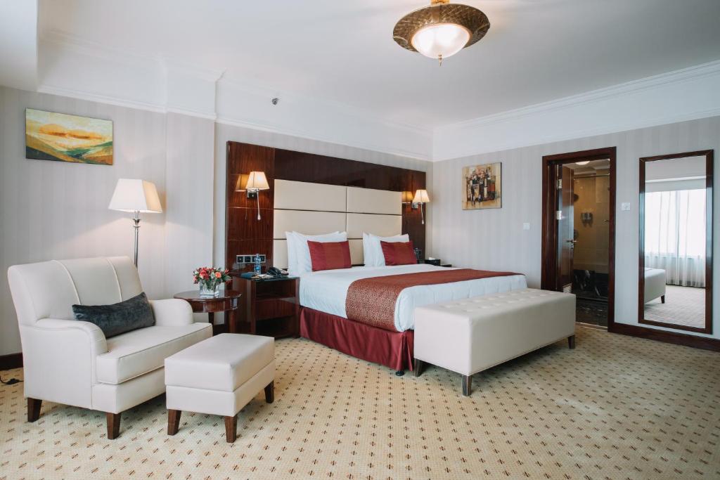 Golden Tulip Addis Ababaにあるベッド