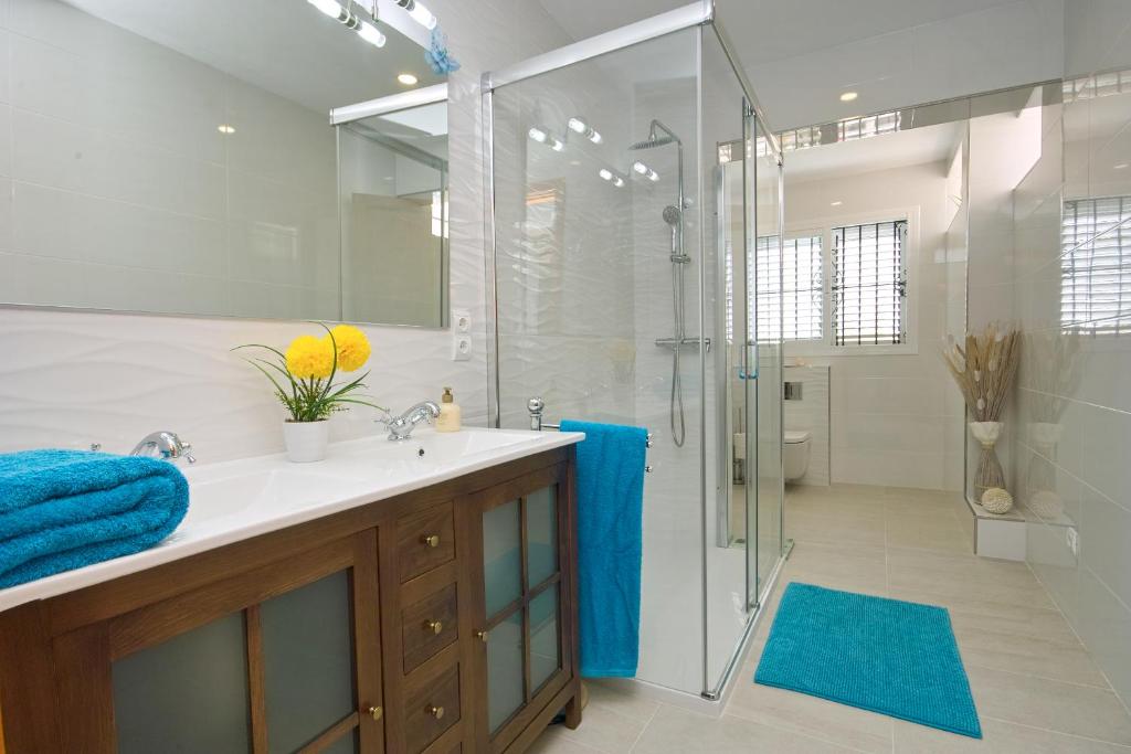 Kúpeľňa v ubytovaní Villa Ruly