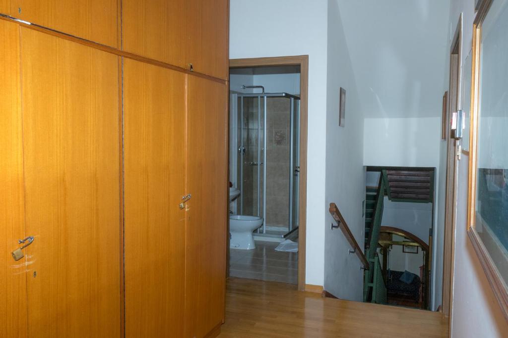 Kúpeľňa v ubytovaní Hotel Fiames