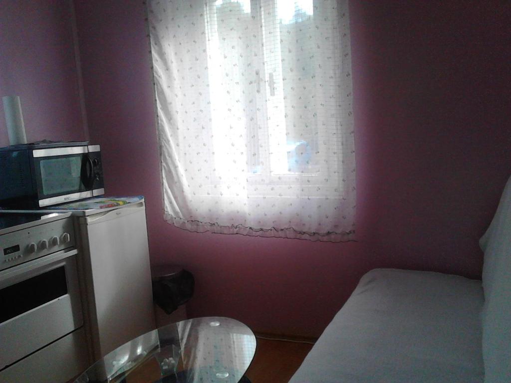 Kuchyň nebo kuchyňský kout v ubytování Jiřetínská chaloupka