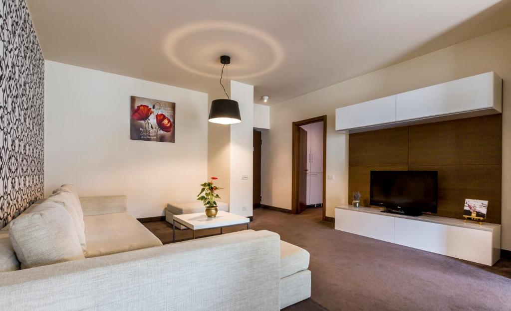 Posezení v ubytování Orhideea Residence & Spa