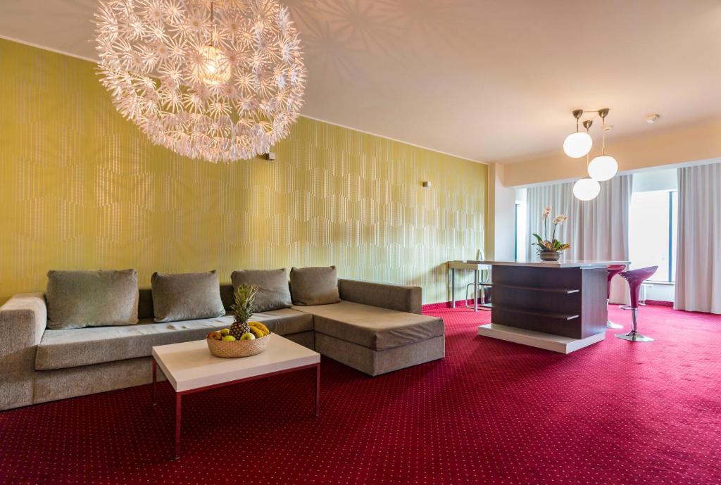 Posezení v ubytování Orhideea Residence & Spa